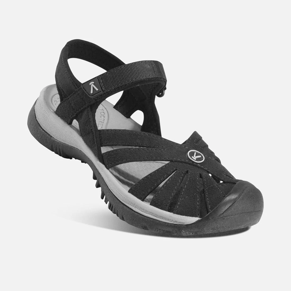 Women's Keen Rose Sandal - Black/Neutral Gray - Regular (B) - Image 2