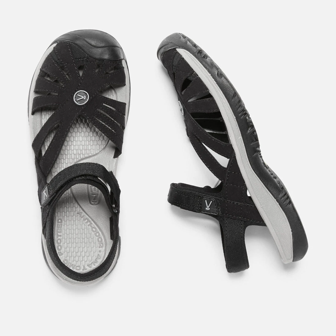 Women's Keen Rose Sandal - Black/Neutral Gray - Regular (B) - Image 4