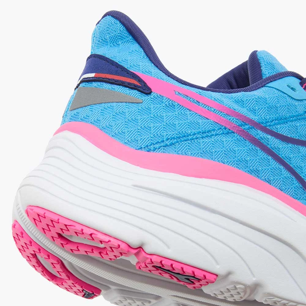 Diadora Women's Nucleo Running Shoe - Bonnie Blue/Pink Fluo - Regular (B) - Image 6