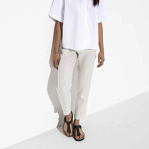 Birkenstock Gizeh Platform Vegan - Birko Flor Black- Regular/Wide - Image 4