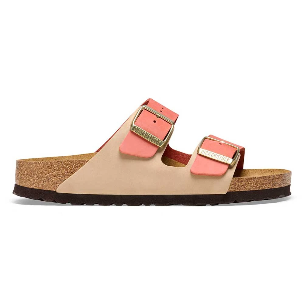 Birkenstock Women's Arizona Nubuck Sandal - Mars/Sandcastle - Regular (B) - Image 3
