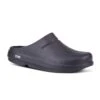 OOfos Unisex OOcloog Shoe - Black - Regular (D)