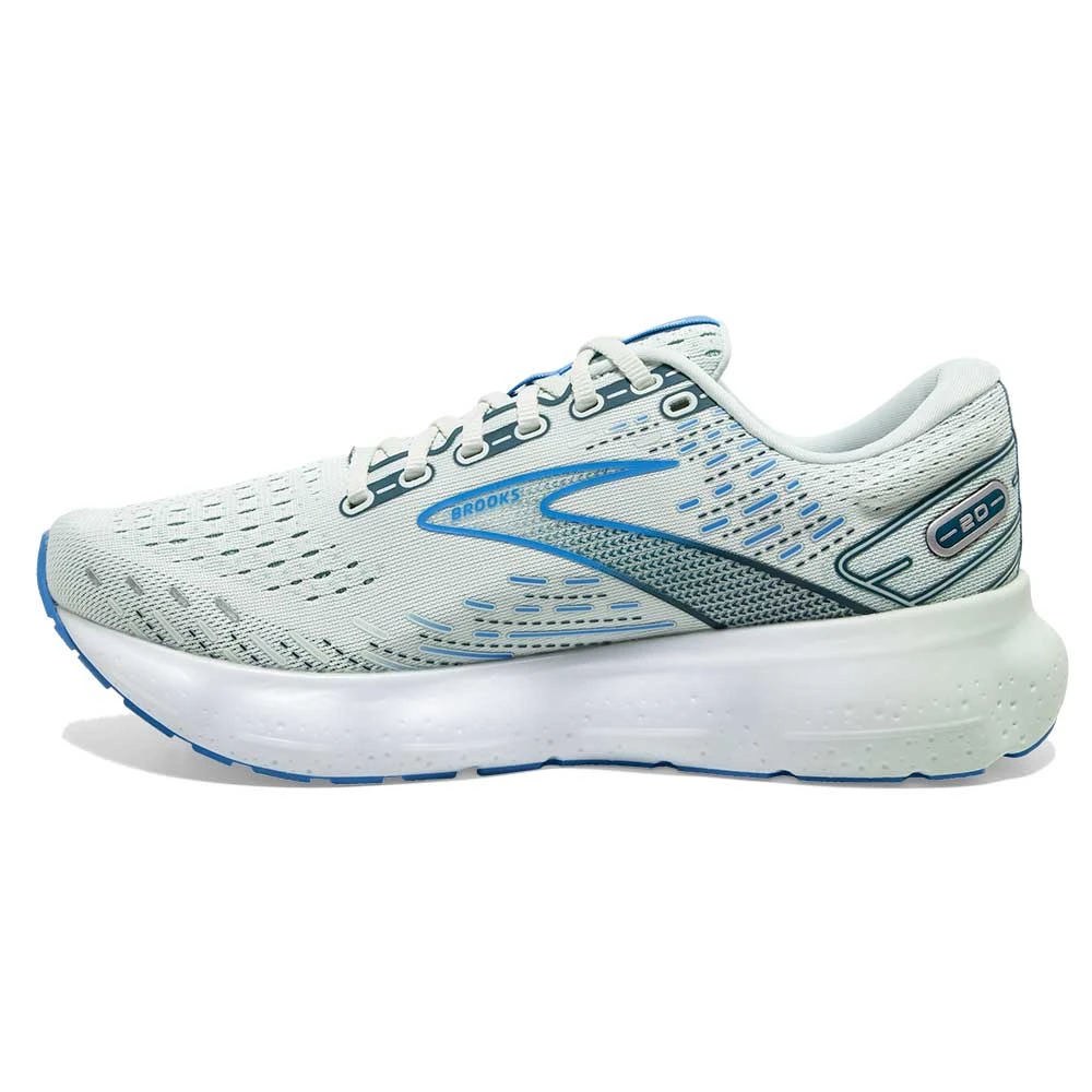 BROOKS Women's Glycerin 20 Running Shoe - Blue Glass/Marina/Legion Blue - Regular (B) - Image 3