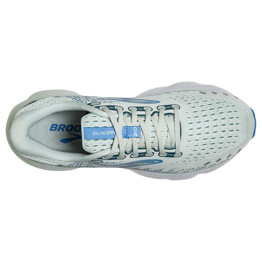 BROOKS Women's Glycerin 20 Running Shoe - Blue Glass/Marina/Legion Blue - Regular (B) - Image 5