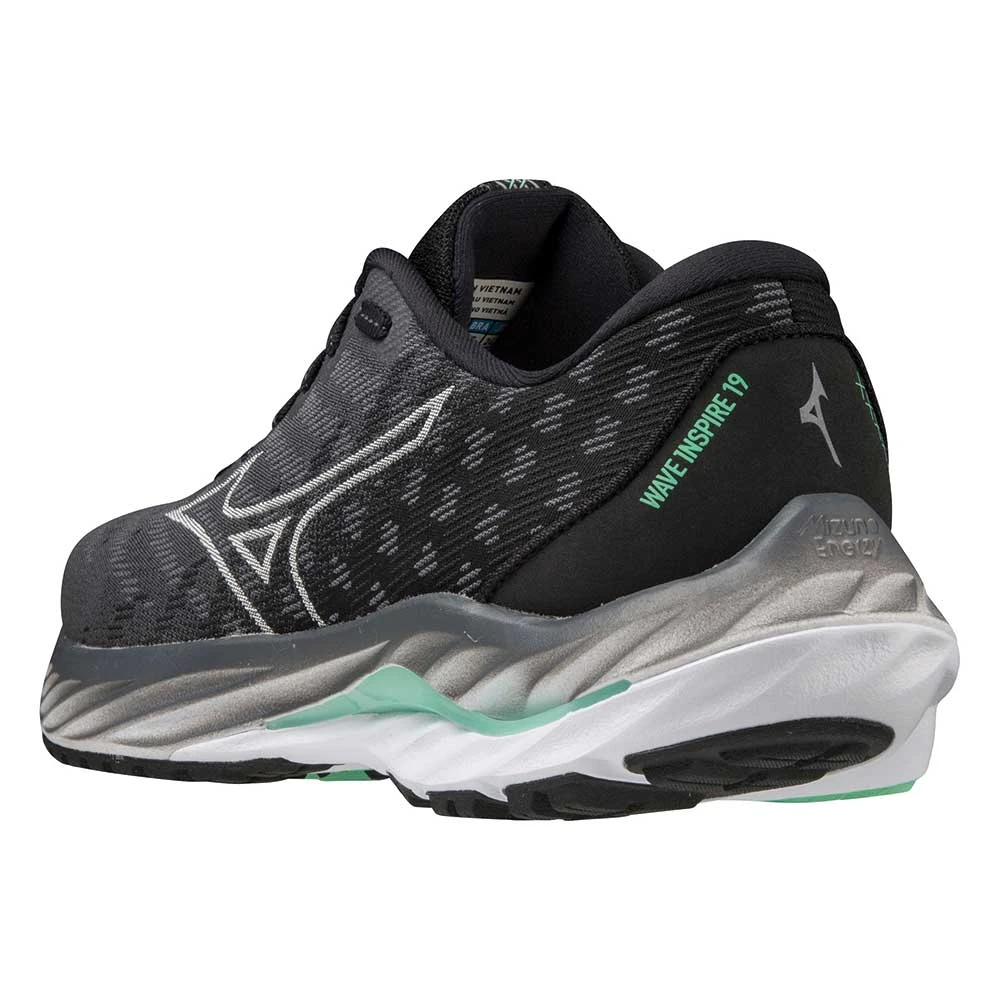 Mizuno Women's Wave Inspire 19 SSW Running Shoe- Iron Gate/Nimbus Cloud- Regular (B) - Image 4