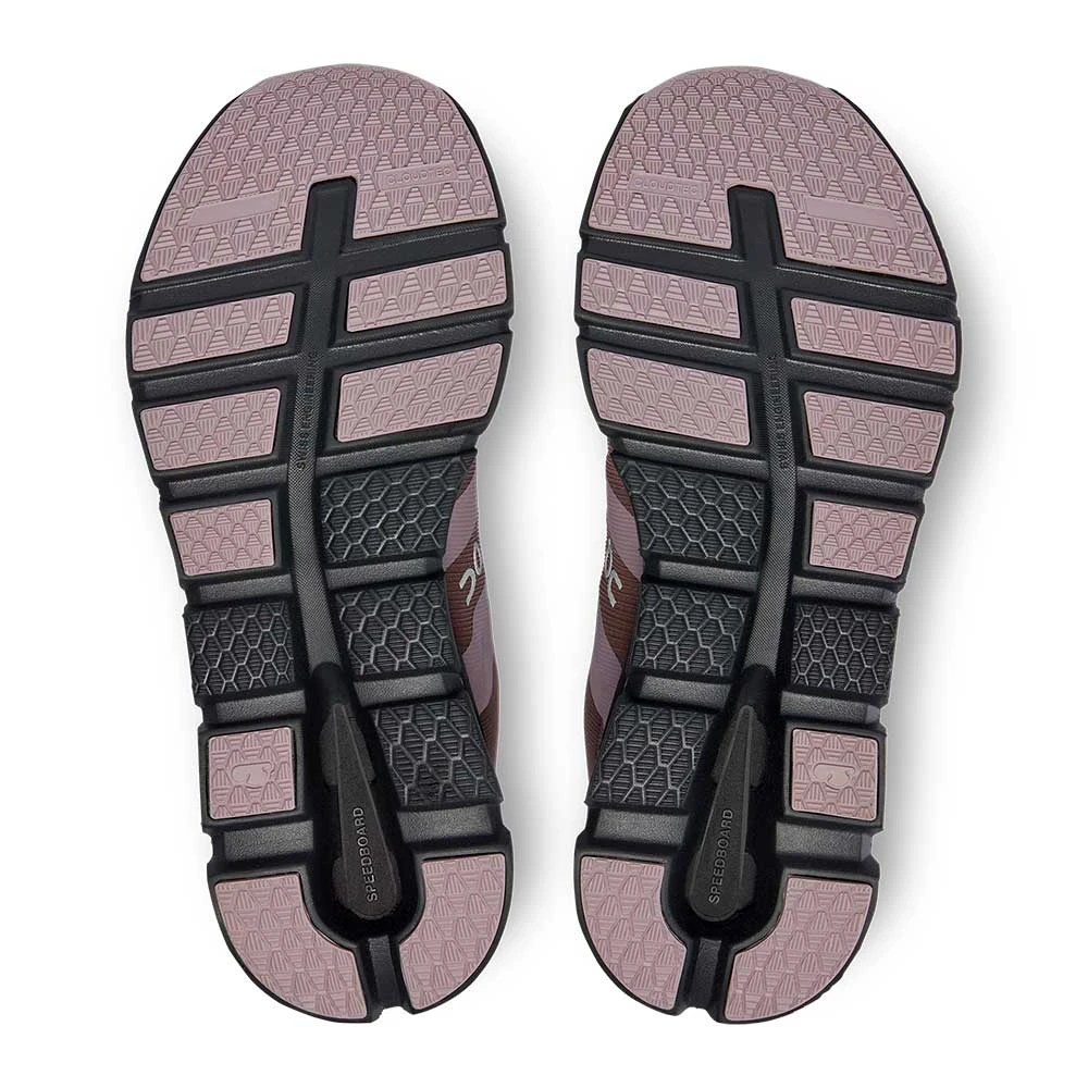 On Running Women's Cloudrunner Waterproof Running Shoe - Black/Grape - Regular (B) - Image 6