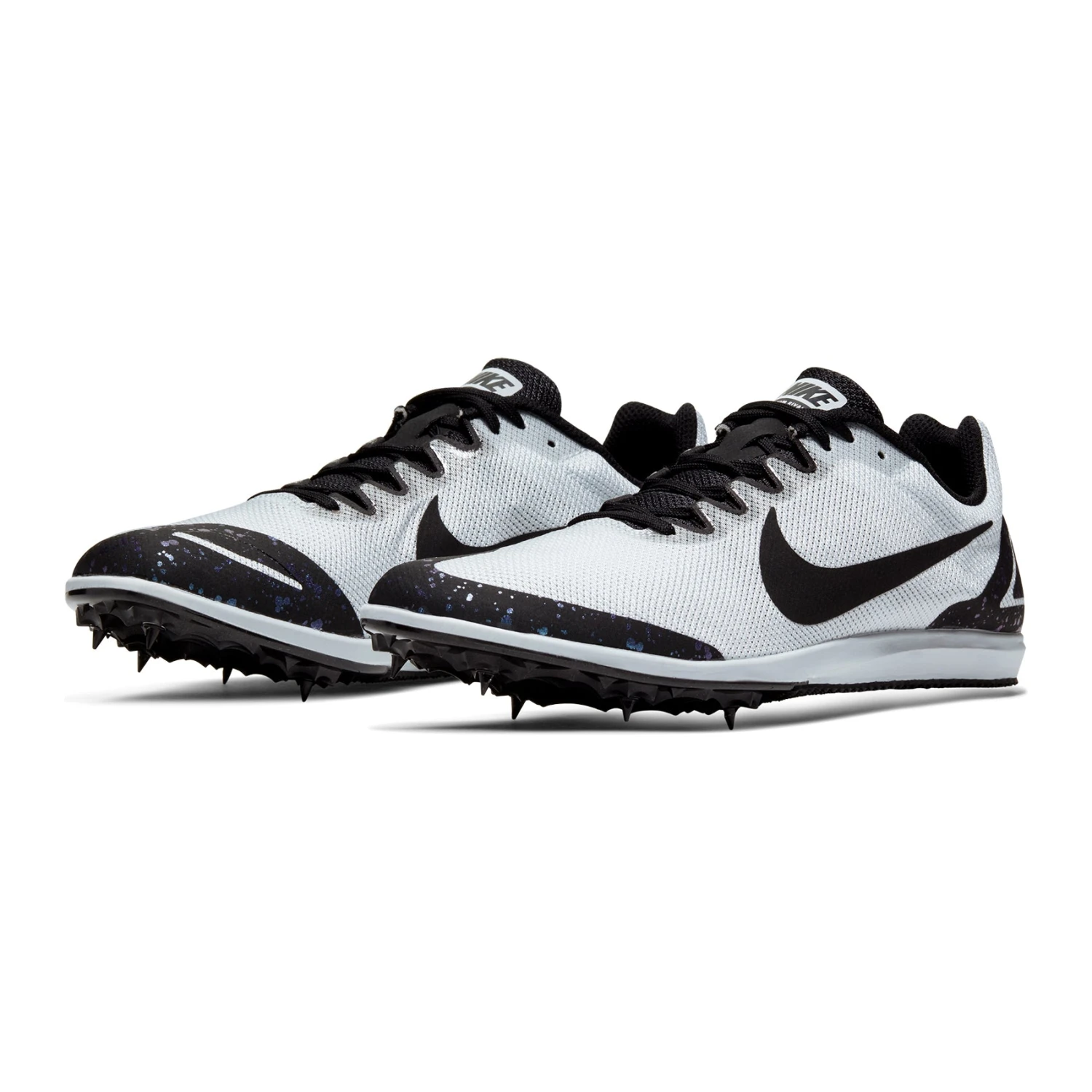 Nike Unisex Zoom Rival D 10 Track Spike - Pure Platinum/Black/Indigo Fog-Regular (D) - Image 3