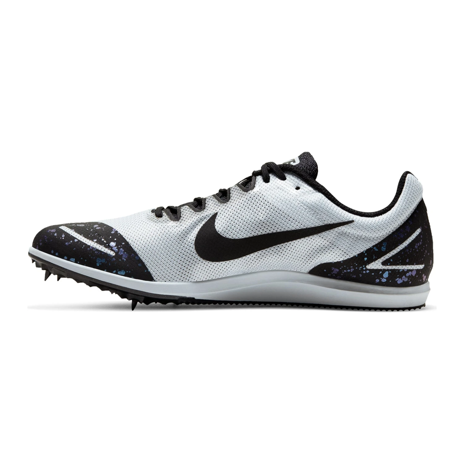 Nike Unisex Zoom Rival D 10 Track Spike - Pure Platinum/Black/Indigo Fog-Regular (D) - Image 2