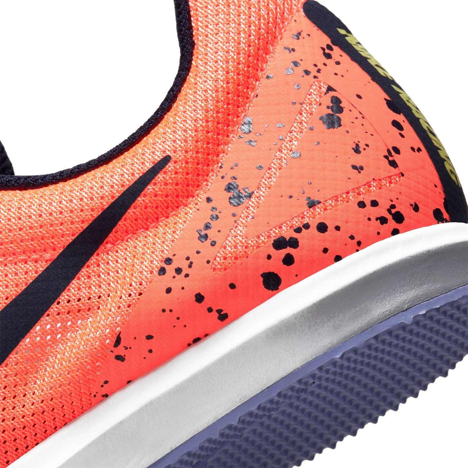 Nike Unisex Zoom Rival D 10 Track Spike - Bright Mango/Blackened Blue/Purple Pulse-Regular (D) - Image 9