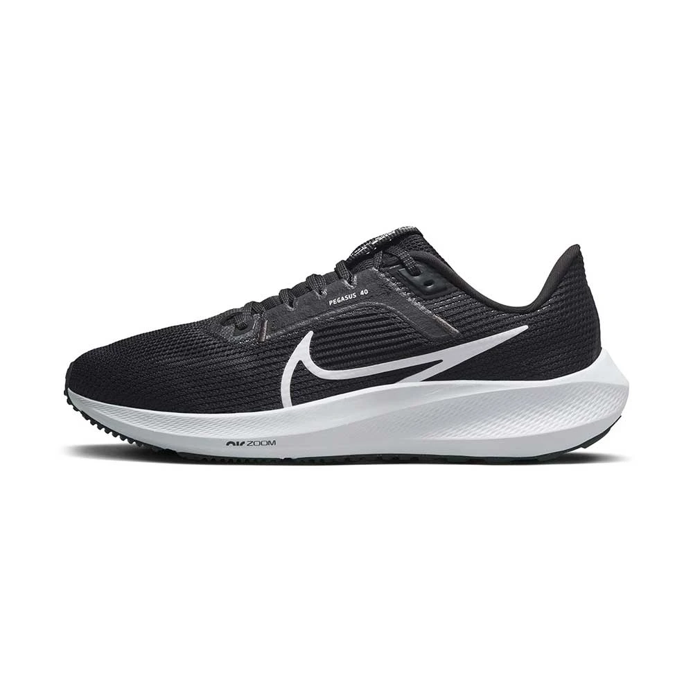 Nike Women's Air Zoom Pegasus 40 Running Shoe- Black/White/Anthracite- Regular (B) - Image 3