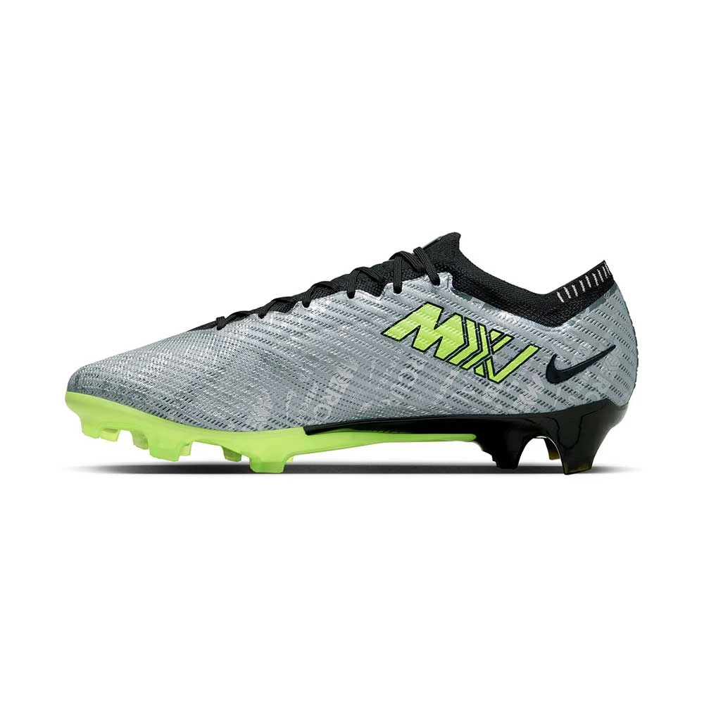 Unisex Nike Zoom Mercurial Vapor 15 Elite XXV FG Soccer Cleats - Metallic Silver/Hyper Pink - Regular (D) - Image 2