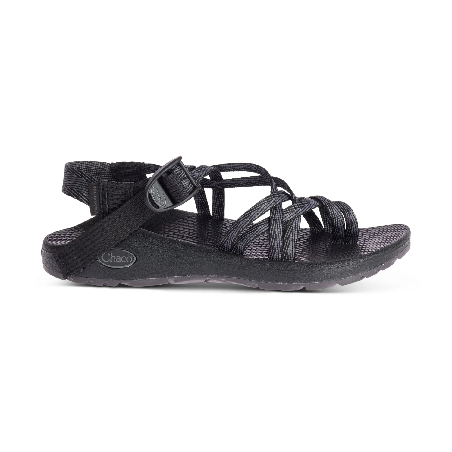 Chaco Women's Z Cloud X2 Sandal - Limb Black- Wide (D)