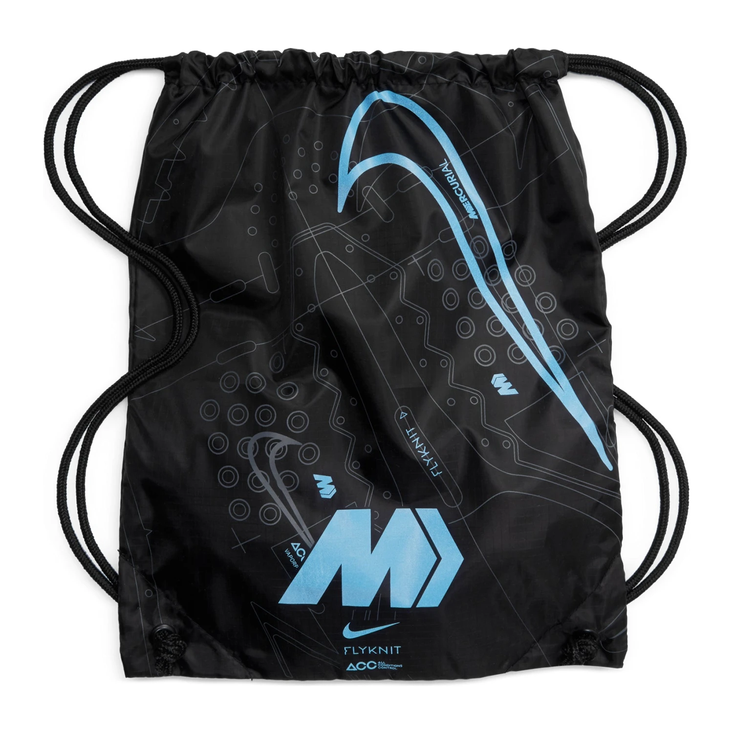 Nike Unisex Mercurial Vapor 14 Elite FG Soccer Shoe - Black/Black/Iron Grey - Image 10