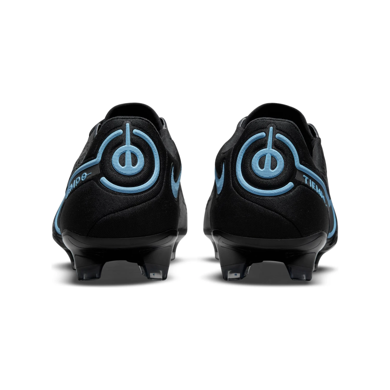 Nike Unisex Tiempo Legend 9 Elite FG Soccer Shoe - Black/Iron Grey - Image 5