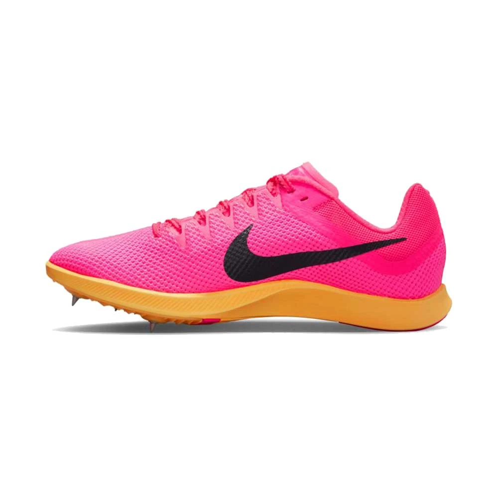 Unisex Nike Zoom Rival Track And Field Distance Spikes- Hyper Pink/Black/Laser Orange - Regular (D) - Image 3