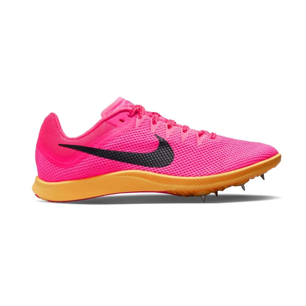 Unisex Nike Zoom Rival Track And Field Distance Spikes- Hyper Pink/Black/Laser Orange - Regular (D)