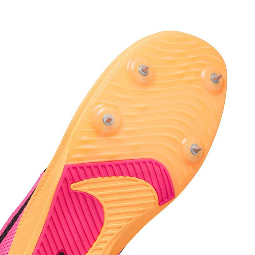 Unisex Nike Zoom Rival Track And Field Distance Spikes- Hyper Pink/Black/Laser Orange - Regular (D) - Image 10