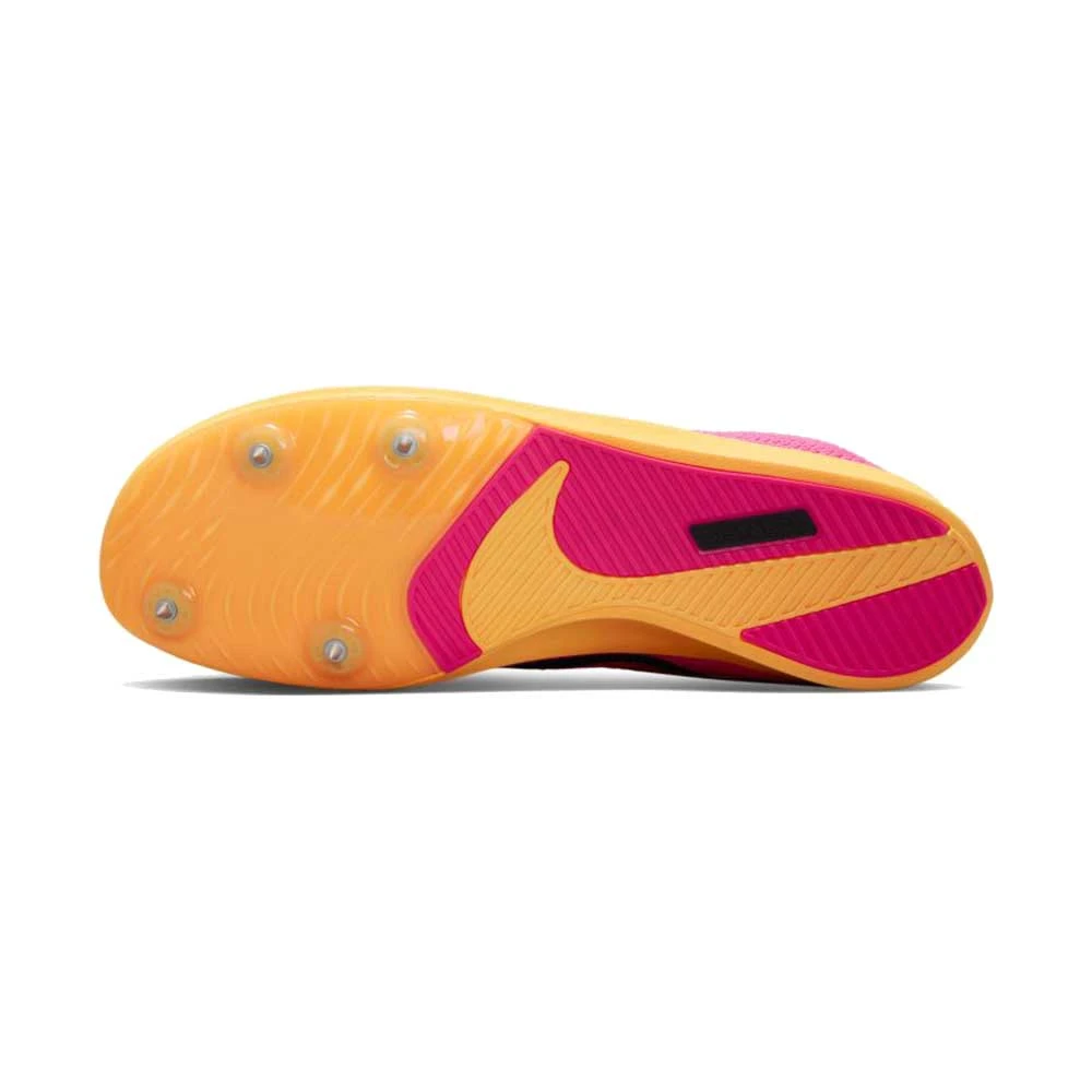 Unisex Nike Zoom Rival Track And Field Distance Spikes- Hyper Pink/Black/Laser Orange - Regular (D) - Image 9
