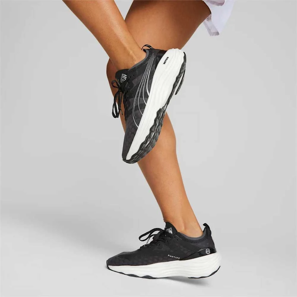 Women's ForeverRun Nitro Running Shoe - Puma Black- Regular (B) - Image 3