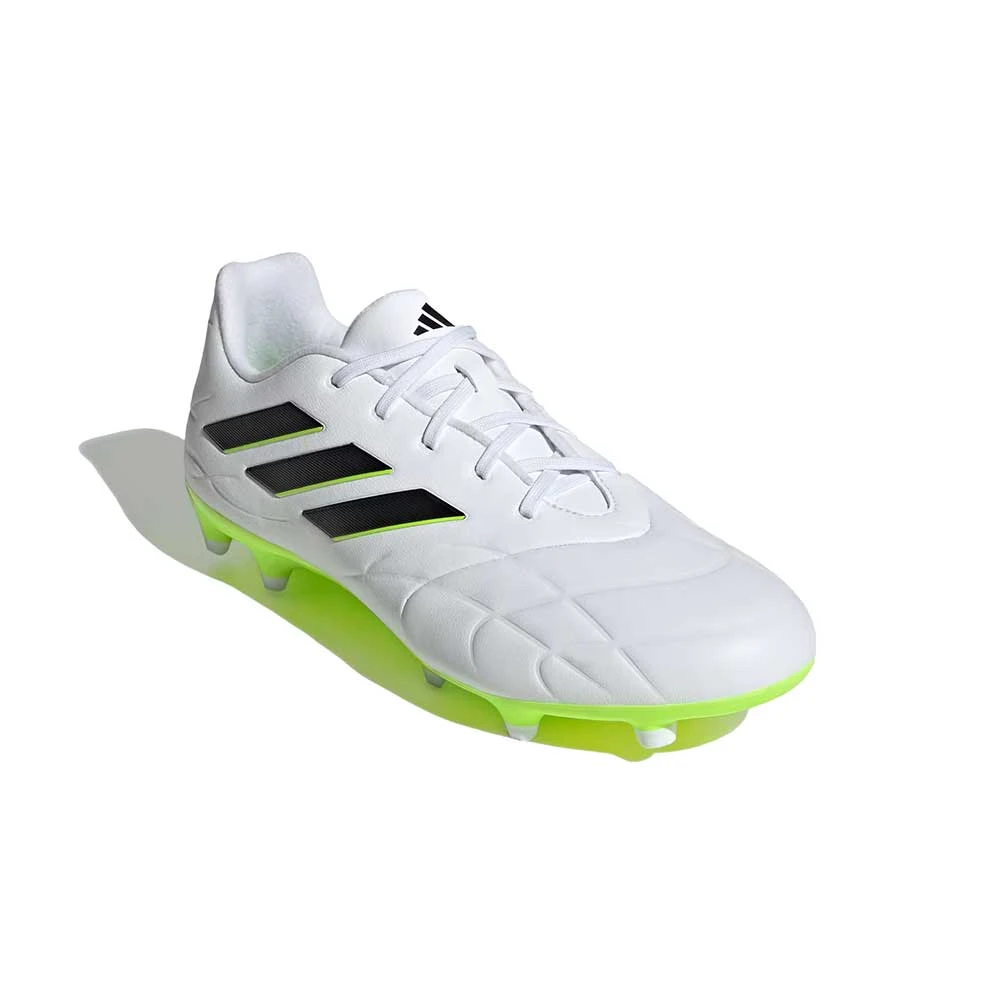 Unisex Adidas Copa Pure.3 FG Soccer Shoe - Ftwwht,Cblack,Luclem - Regular (D) - Image 2