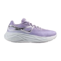 Salomon Women's Aero Glide Running Shoe- Orchid Bloom/Cradle Pink/White- Regular (B)
