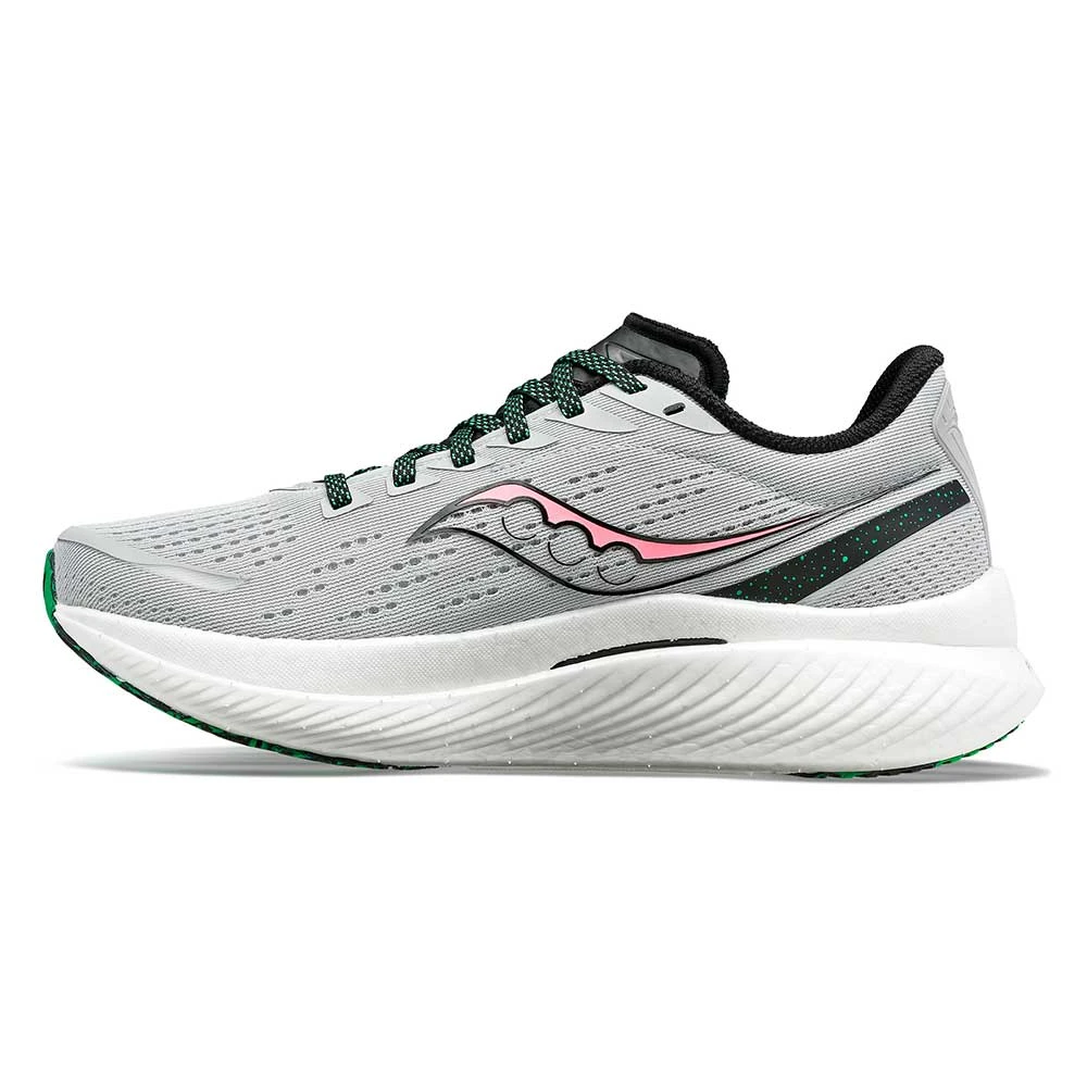 Saucony Women's Endorphin Speed 3 Running Shoe - Concrete/ViZi - Regular (B) - Image 2