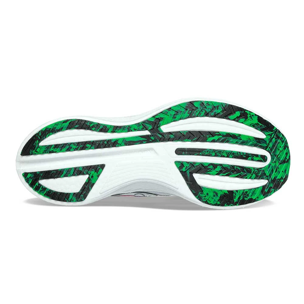 Saucony Women's Endorphin Speed 3 Running Shoe - Concrete/ViZi - Regular (B) - Image 5