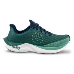 Topo Athletic Women's Cyclone 2 Running Shoe- Ocean/Mint- Regular (B)