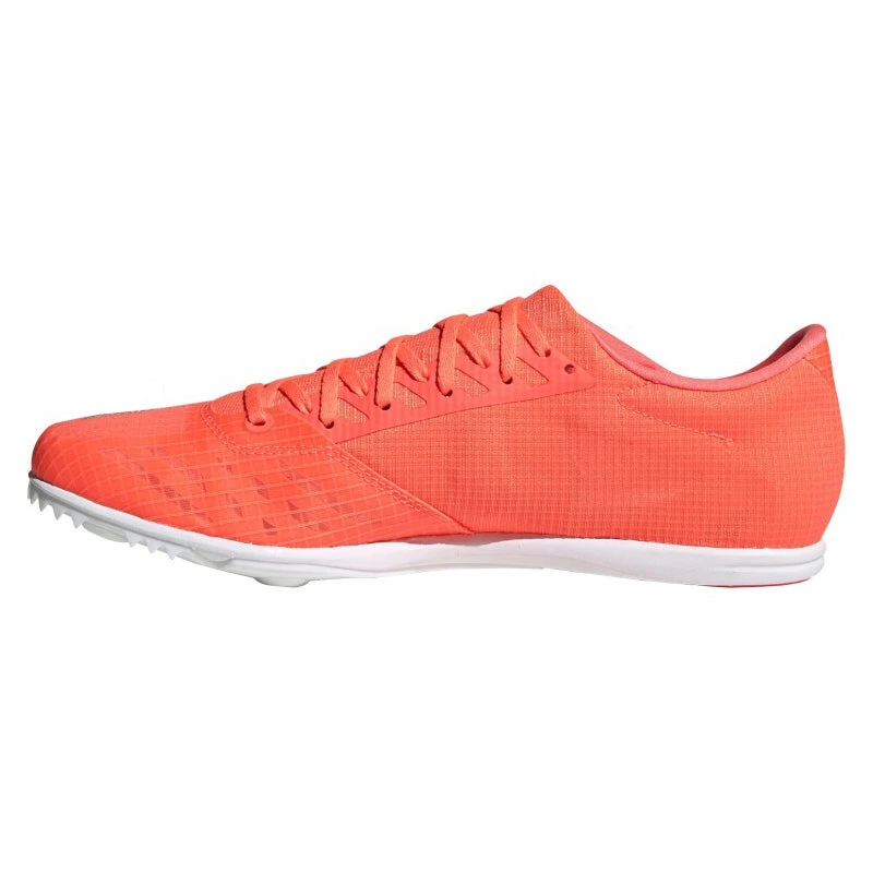 ADIDAS Women's Distancestar Track Spike - Signal Coral/Silver/White- Regular (B) - Image 3