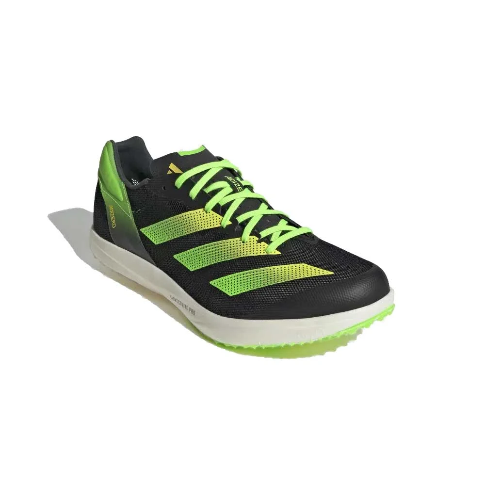 ADIDAS Unisex AdiZERO Avanti TYO Track Spike - Core Black/Beam Yellow/Solar Green - Image 2