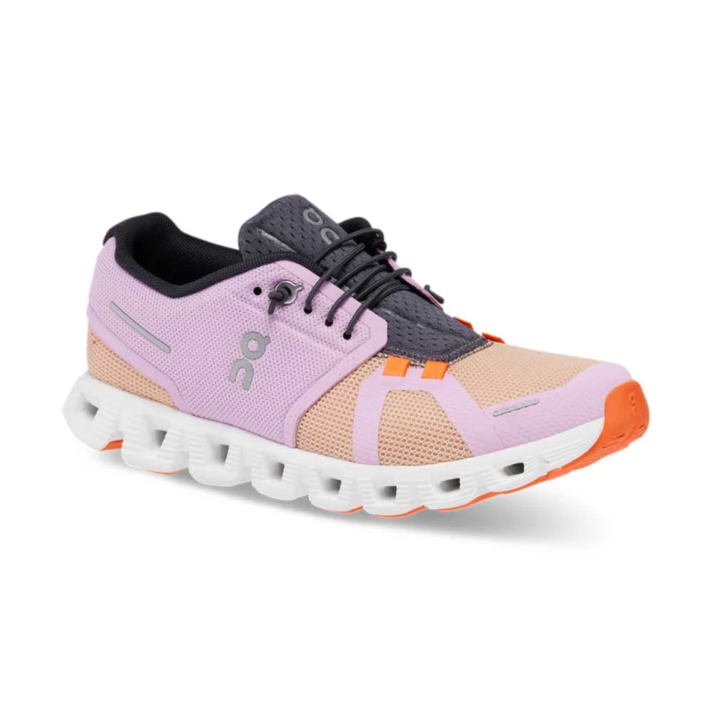 On Running Women's Cloud 5 Push Running Shoe - Fiji/Rose - Regular (B) - Image 3